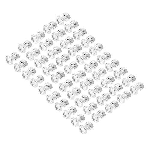 VICASKY 100 Sets Muttern Und Bolzensatz Gewächshausschrauben Mit Abgeschnittenem Kopf Muttern Und Gewächshausmuttern Gewächshauszubehör Gewächshausteile Gartenbedarf VICASKY 100 Sets Muttern Und Bolzensatz Gewächshausschrauben Mit Abgeschnittenem Kopf Muttern Und Gewächshausmuttern Gewächshauszubehör Gewächshausteile Gartenbedarf von VICASKY