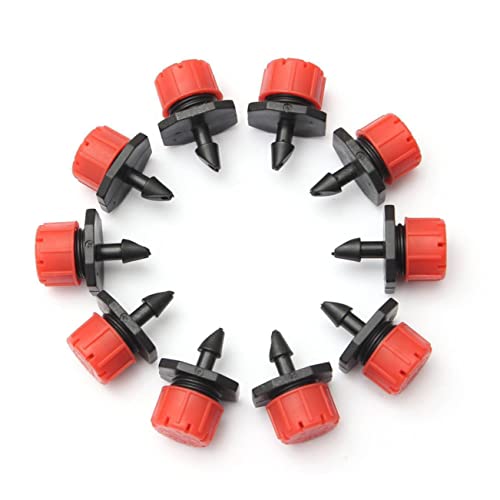 VICASKY 100 Stück Einstellbare Micro Bewässerungsdüsen für Schläuche mit Löchern für Sprinkler und Tropfenform Leicht zu Reinigen Verstellen für Gartenbewässerung VICASKY 100 Stück Einstellbare Micro Bewässerungsdüsen für Schläuche mit Löchern für Sprinkler und Tropfenform Leicht zu Reinigen Verstellen für Gartenbewässerung von VICASKY