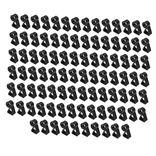 VICASKY 100 Stück Kunststoff Haken für Lichterketten Einzigartige Form Dekorative Pendelhalter für Weihnachtsbeleuchtung Party-dekoration Vielseitige Aufhänger für Indoor und Outdoor von VICASKY