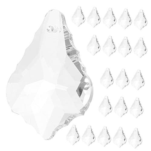 VICASKY 10Stücke Kristallanhänger für Kronleuchter Transparente Prismen Dekoration für Hochzeiten Weihnachten und DIY Projekte Langlebig und Funkelnd VICASKY 10Stücke Kristallanhänger für Kronleuchter Transparente Prismen Dekoration für Hochzeiten Weihnachten und DIY Projekte Langlebig und Funkelnd von VICASKY