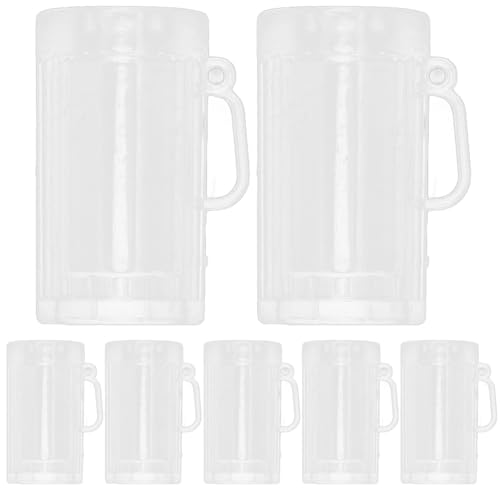 VICASKY 10Stücke Mini Bierkrüge aus Kleine Trinkbecher für Hochzeiten und Partys Dekorative Miniatur Gläser für Bierverkostungen und Feiern VICASKY 10Stücke Mini Bierkrüge aus Kleine Trinkbecher für Hochzeiten und Partys Dekorative Miniatur Gläser für Bierverkostungen und Feiern von VICASKY