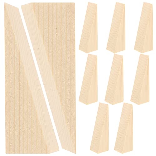 VICASKY 10st Dreieckiger Holzkeil Rattan-gurtband Türkeile Aus Holz Türanschlagkeile Aus Holz Stockmaterial Zugluftstopper Aus Holz Boden Türstopper Tür Puffer Bodentür Schiebetür VICASKY 10st Dreieckiger Holzkeil Rattan-gurtband Türkeile Aus Holz Türanschlagkeile Aus Holz Stockmaterial Zugluftstopper Aus Holz Boden Türstopper Tür Puffer Bodentür Schiebetür von VICASKY