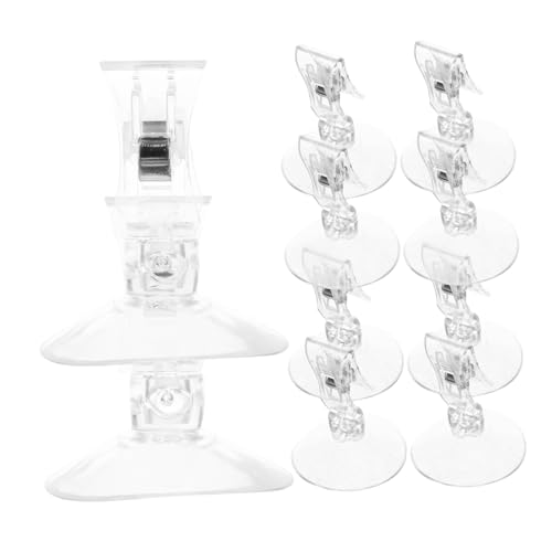 VICASKY 10stücke Duschvorhang-Clips Mit Saugnapf Winddichte Badezimmer-Vorhang-Klemmen Für Dusche Ohne Werkzeug Einfach Zu Montieren Geeignet Für Bad Und Küche VICASKY 10stücke Duschvorhang-Clips Mit Saugnapf Winddichte Badezimmer-Vorhang-Klemmen Für Dusche Ohne Werkzeug Einfach Zu Montieren Geeignet Für Bad Und Küche von VICASKY