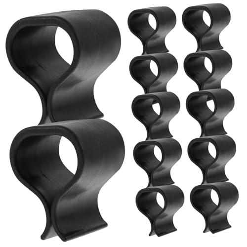 VICASKY 12 Stück Rattan Möbel Clips Gartenmöbel Verbindungsclips für Sofas und Stühle Installieren und Praktisch für Ihren Außenbereich von VICASKY