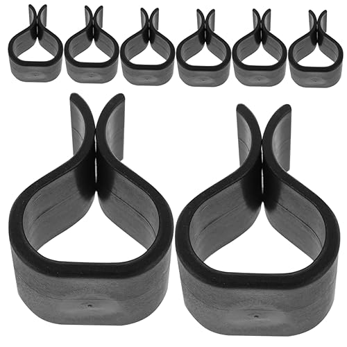 VICASKY 12 Stück Rattan Möbel Clips Outdoor Garten Möbel Klammern Rattan Stuhl Befestigungen für Terrassenmöbel und Praktische Clips für Sofas von VICASKY