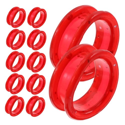 VICASKY 12 Stück Teiliges Fingerringe für Hundescheren Rutschfest Angenehm und Komfortabel Verbesserter Griff für Präzise Hundepflege Kompatibel mit Verschiedenen Haustier und VICASKY 12 Stück Teiliges Fingerringe für Hundescheren Rutschfest Angenehm und Komfortabel Verbesserter Griff für Präzise Hundepflege Kompatibel mit Verschiedenen Haustier und von VICASKY