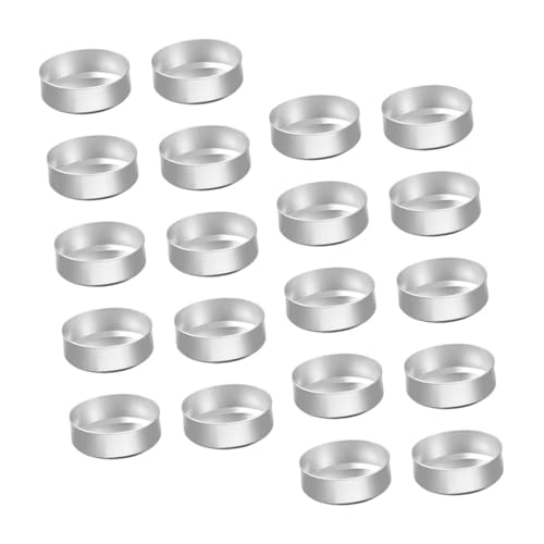 VICASKY 150stücke Runde Aluminiumkerzendosen Leere Metallkerzenbecher Für Kerzenherstellung Dekoration Und Bastelzubehör von VICASKY