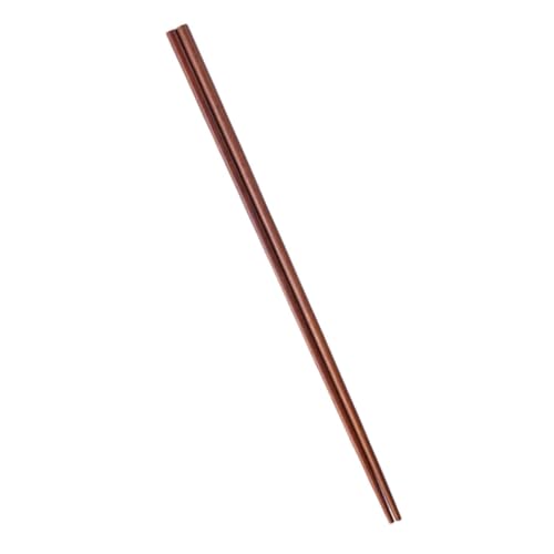 VICASKY 1Paar Extra Lange Essstäbchen aus Holz Wiederverwendbar für Hot Pot und Braten Langlebige Kochstäbchen für Zuhause Restaurant und Festivals von VICASKY