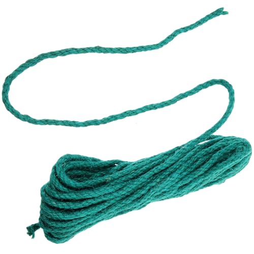 VICASKY 1Rolle DIY Hanfseil für Katzenkratzbaum Verschleißfestes Sisalseil Reparieren und Basteln von Katzenmöbeln Dunkelgrün VICASKY 1Rolle DIY Hanfseil für Katzenkratzbaum Verschleißfestes Sisalseil Reparieren und Basteln von Katzenmöbeln Dunkelgrün von VICASKY