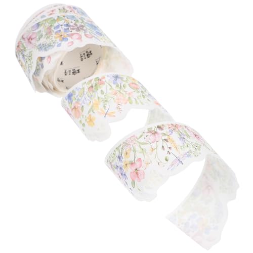 VICASKY 1Rolle Vintage Blumen Washi Tape für Scrapbooking Dekoratives Papierband für DIY Journal Langlebig und Lichtbeständig für Kreative Projekte und Geschenkverpackungen VICASKY 1Rolle Vintage Blumen Washi Tape für Scrapbooking Dekoratives Papierband für DIY Journal Langlebig und Lichtbeständig für Kreative Projekte und Geschenkverpackungen von VICASKY