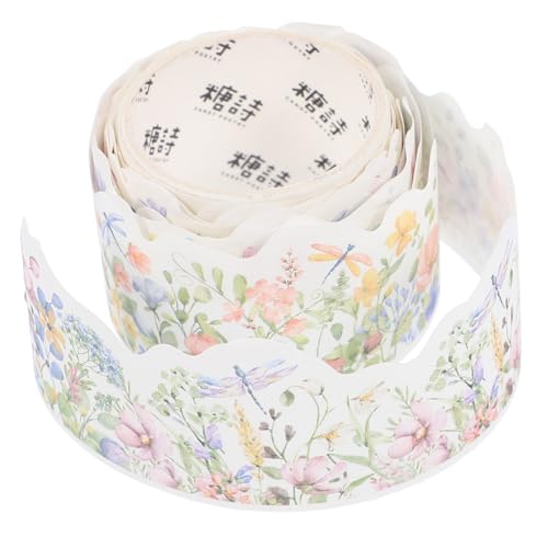 VICASKY 1Rolle Vintage Washi Klebeband Mit Blumenmuster Dekoratives Bastelband Für DIY Scrapbooking Handkonto Und Journal Hochwertiges Scrapbooking Zubehör Kreatives Basteln VICASKY 1Rolle Vintage Washi Klebeband Mit Blumenmuster Dekoratives Bastelband Für DIY Scrapbooking Handkonto Und Journal Hochwertiges Scrapbooking Zubehör Kreatives Basteln von VICASKY