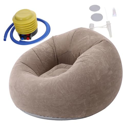 VICASKY 1Satz Aufblasbares und Faltbares Lazy Couch Sofa für Außenbereich Tragbarer Luftsofa Klappbar für Camping Picknick und Freizeitaktivitäten und Langlebig VICASKY 1Satz Aufblasbares und Faltbares Lazy Couch Sofa für Außenbereich Tragbarer Luftsofa Klappbar für Camping Picknick und Freizeitaktivitäten und Langlebig von VICASKY