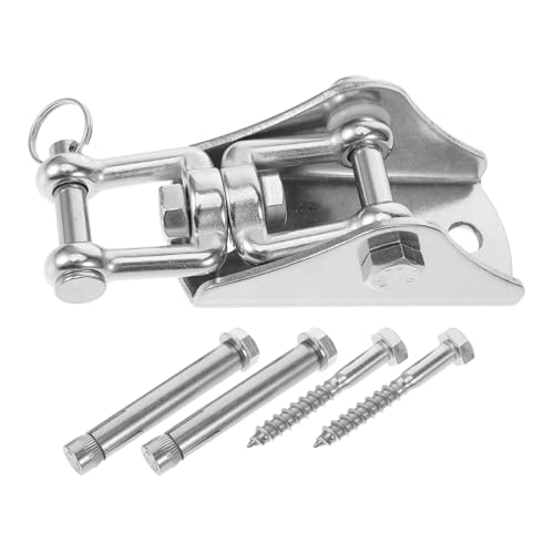 VICASKY 1Satz Hängematten Aufhängeset mit Drehbarem Haken Rotierender Karabiner für Einfache Innenräumen für Schaukeln Stühle und Schrauben von VICASKY