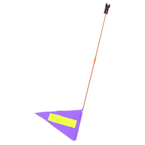 VICASKY 1Satz Kinderfahrradflagge Mit Höhenverstellbarem Reflektierende Sicherheitsfahne Für Kinderfahrräder Zu Installieren Robustes Material von VICASKY
