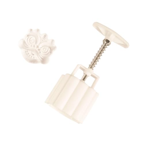 VICASKY 1Satz Löwenförmige Mondkuchenform DIY Backform für Chinesische Mondkuchen Einfache Handhabung Langlebiges Material für Backliebhaber von VICASKY
