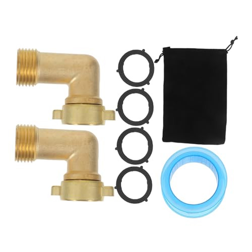 VICASKY 1Satz Wasserhahn zu Schlauch Adapter Wasserschlauchanschluss für Waschmaschinen Langlebige Konstruktion Installieren für Wohnmobil von VICASKY