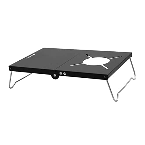 VICASKY 1stück Camping Klapptisch Tragbare Grill Und Picknicktisch Für Outdoor-aktivitäten Faltbarer Organizer Für Campingküche Und Schwarz VICASKY 1stück Camping Klapptisch Tragbare Grill Und Picknicktisch Für Outdoor-aktivitäten Faltbarer Organizer Für Campingküche Und Schwarz von VICASKY