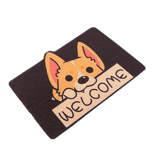 VICASKY 1Stück Corgi Fußmatte rutschfest Schmutzfangmatte für Eingangsbereich Cartoon Design Leicht zu Reinigen Geeignet für Innenräume und Außen VICASKY 1Stück Corgi Fußmatte rutschfest Schmutzfangmatte für Eingangsbereich Cartoon Design Leicht zu Reinigen Geeignet für Innenräume und Außen von VICASKY