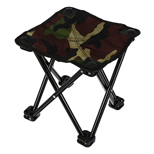 VICASKY 1Stück Faltbarer Campingstuhl für Angler Tragbarer Klapphocker mit Hoher Stabilität für Outdoor Aktivitäten Vielseitig Einsetzbar und Langlebig Sortierten Farben Erhältlich von VICASKY