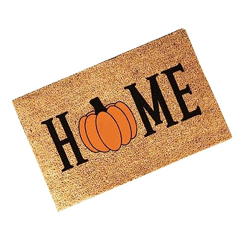 VICASKY 1Stück Halloween Fußmatte mit Kürbisdesign rutschfeste Bodendekoration für Haustür für Halloween Dekoration Praktische Küchenmatte VICASKY 1Stück Halloween Fußmatte mit Kürbisdesign rutschfeste Bodendekoration für Haustür für Halloween Dekoration Praktische Küchenmatte von VICASKY