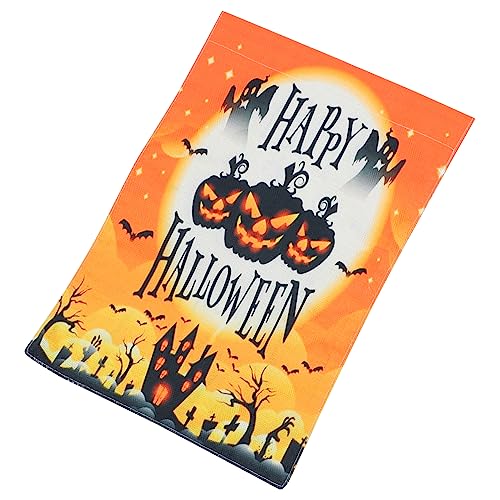 VICASKY 1Stück Halloween Gartenflagge Karikatur Kürbis Schloss Dekorative Flagge für Party und Fest Langlebig Leicht Aufzuhängen mit Realistischem Muster und Leuchtenden Farben VICASKY 1Stück Halloween Gartenflagge Karikatur Kürbis Schloss Dekorative Flagge für Party und Fest Langlebig Leicht Aufzuhängen mit Realistischem Muster und Leuchtenden Farben von VICASKY