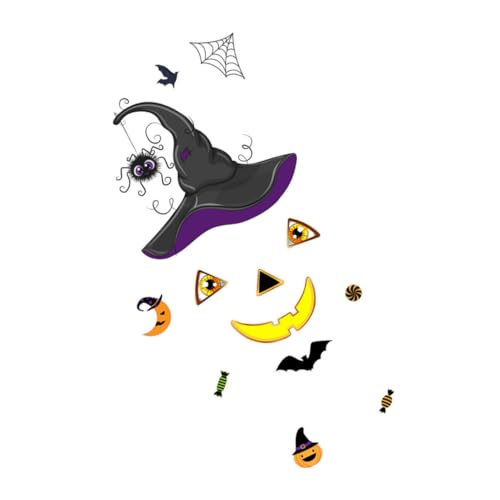 VICASKY 1Stück Halloween Kühlschrankmagnet Kreative Wandaufkleber mit Kürbis Design Wiederverwendbar und Langlebig für Halloween Dekorationen und Lustige Atmosphären VICASKY 1Stück Halloween Kühlschrankmagnet Kreative Wandaufkleber mit Kürbis Design Wiederverwendbar und Langlebig für Halloween Dekorationen und Lustige Atmosphären von VICASKY