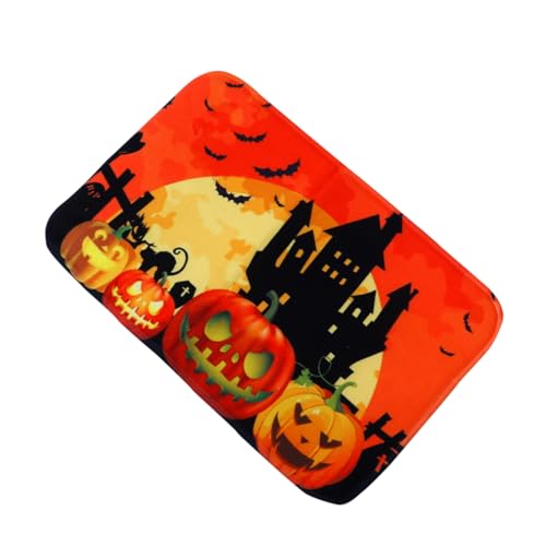 VICASKY 1Stück Halloween Rutsch Badematte rutschfeste Fußmatte mit Kürbis für Badezimmer Küche Wohnzimmer Maschinenwaschbar und Langlebig VICASKY 1Stück Halloween Rutsch Badematte rutschfeste Fußmatte mit Kürbis für Badezimmer Küche Wohnzimmer Maschinenwaschbar und Langlebig von VICASKY