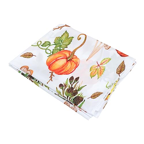 VICASKY 1Stück Kürbis Tischdecke Dekoratives Tischtuch für Thanksgiving Festliche Tischdekoration für Zuhause Hochzeiten und Partys Langlebig und Praktisch VICASKY 1Stück Kürbis Tischdecke Dekoratives Tischtuch für Thanksgiving Festliche Tischdekoration für Zuhause Hochzeiten und Partys Langlebig und Praktisch von VICASKY