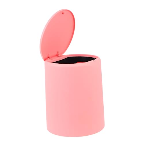 VICASKY 1Stück Nordic Push Mülleimer Flexibler Abfalleimer mit Deckel für Badezimmer Wohnzimmer Robustes Kunststoffmaterial Modern Elegant Geruchsdichter Abfallbehälter VICASKY 1Stück Nordic Push Mülleimer Flexibler Abfalleimer mit Deckel für Badezimmer Wohnzimmer Robustes Kunststoffmaterial Modern Elegant Geruchsdichter Abfallbehälter von VICASKY
