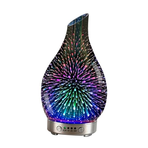 VICASKY 1Stück Oblique Diffusor Elektrischer Luftbefeuchter mit Nachtlicht für Schlafzimmer Farben LED Leise Aromatherapie Diffusor zur Verbesserung VICASKY 1Stück Oblique Diffusor Elektrischer Luftbefeuchter mit Nachtlicht für Schlafzimmer Farben LED Leise Aromatherapie Diffusor zur Verbesserung von VICASKY