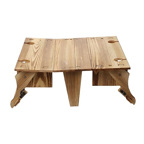 VICASKY 1stück Multifunktionale Klapptisch Tragbare Faltbare Outdoor-tischlösung Mit Für Garten Und Camping Design Tiefem Holzton VICASKY 1stück Multifunktionale Klapptisch Tragbare Faltbare Outdoor-tischlösung Mit Für Garten Und Camping Design Tiefem Holzton von VICASKY