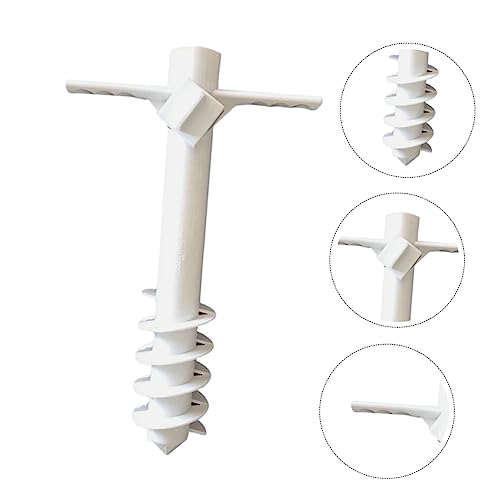 VICASKY 1Stück Pin Sandanker für Sonnenschirme Strapazierfähiger Regenschirmanker mit Ergonomischem für Strand und Garten Innovatives Design zu Bedienen Zuverlässige von VICASKY