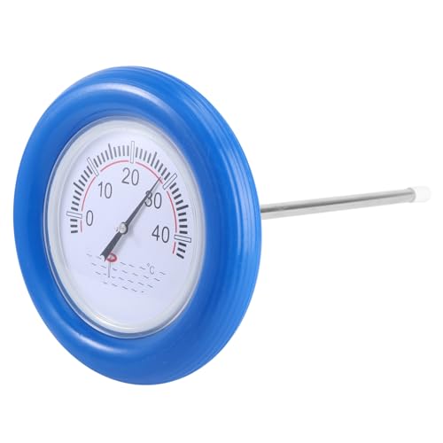VICASKY 1Stück Pool Wasserthermometer Schwimmbadthermometer mit Schwimmendem Design und für Pools und Teiche zur Genauen Temperaturmessung VICASKY 1Stück Pool Wasserthermometer Schwimmbadthermometer mit Schwimmendem Design und für Pools und Teiche zur Genauen Temperaturmessung von VICASKY