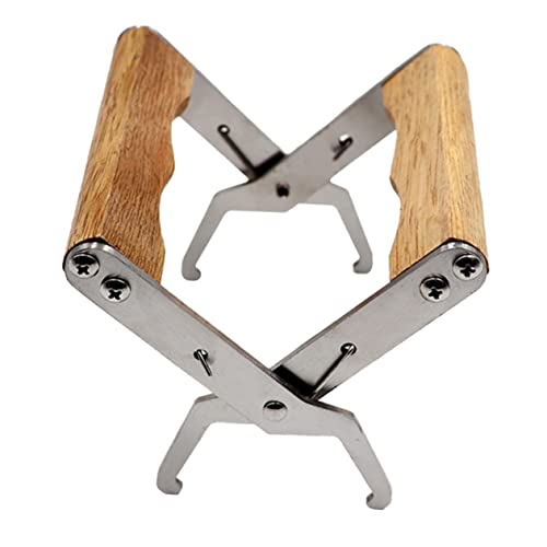 VICASKY 1Stück Teiliger Rahmengriff mit Holzgriff Werkzeug für Anheben von Waben Handlich von VICASKY