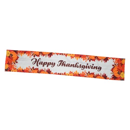VICASKY 1Stück Tischläufer für Thanksgiving Dekoration mit Kürbis und Ahornblatt Muster Orange für Wohnzimmer Garten und Gastronomie VICASKY 1Stück Tischläufer für Thanksgiving Dekoration mit Kürbis und Ahornblatt Muster Orange für Wohnzimmer Garten und Gastronomie von VICASKY