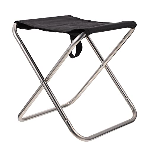 VICASKY 1Stück Tragbarer Faltstuhl Ultraleichter Campingstuhl Für Angeln Reisen Und Garten Klappbarer Outdoor Für Picknick Und Strand Zu Transportieren von VICASKY
