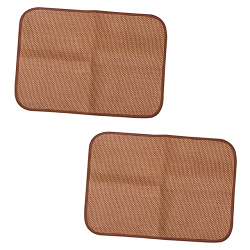 VICASKY 2 STÜCK Hundekühlmatte Sommer Atmungsaktive Hundedecke aus Stroh für Hundekennel Bequem und Langlebig für Warme Geeignet VICASKY 2 STÜCK Hundekühlmatte Sommer Atmungsaktive Hundedecke aus Stroh für Hundekennel Bequem und Langlebig für Warme Geeignet von VICASKY