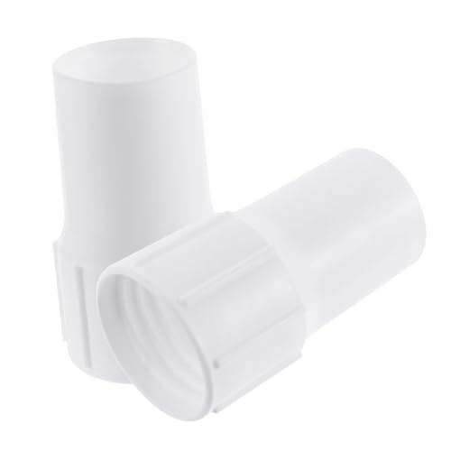 VICASKY 2 STÜCK Teiliges Poolschlauch Vakuumanschluss Langlebiger Kunststoff Gewindeverbindung für Sicheres Stabiles Anschrauben Geeignet für Schwimmbad Reinigungsschläuche Robust und von VICASKY