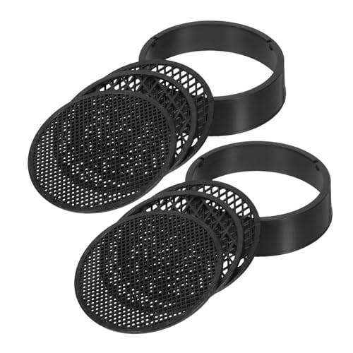 VICASKY 2 Sätze Teiliges Soil Sieve Set mit Austauschbaren Kunststoffsieben Je Set Gartensieb zum Filtern von Erde Sand und Kies Handliches Gartenwerkzeug für Balkon und Mini Garten VICASKY 2 Sätze Teiliges Soil Sieve Set mit Austauschbaren Kunststoffsieben Je Set Gartensieb zum Filtern von Erde Sand und Kies Handliches Gartenwerkzeug für Balkon und Mini Garten von VICASKY