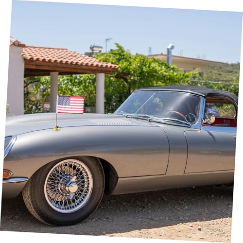 VICASKY 2 Sätze Verstellbarer Auto Fahnenmast mit Stabilem Saugnapfhalter Teleskopischer Fahnenstangenhalter für Fahrzeug Paraden Flagge Robustes Flaggenmastzubehör für Außeneinsatz VICASKY 2 Sätze Verstellbarer Auto Fahnenmast mit Stabilem Saugnapfhalter Teleskopischer Fahnenstangenhalter für Fahrzeug Paraden Flagge Robustes Flaggenmastzubehör für Außeneinsatz von VICASKY