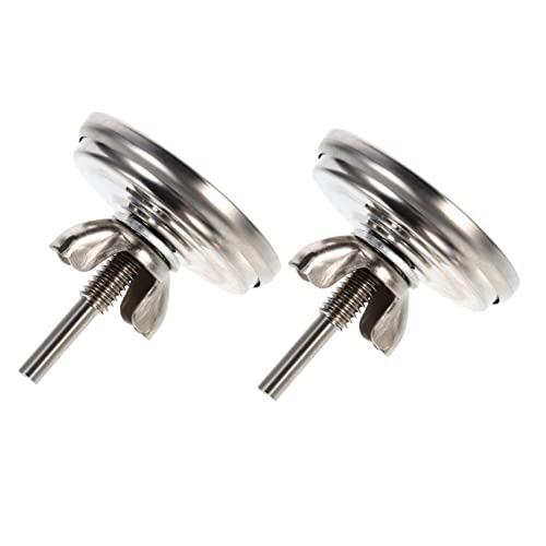 VICASKY 2 Stück Bbq Thermometer Bimetallisches Ofenthermometer für Präzises Grillen und Backen für Küche und Grillgeräte VICASKY 2 Stück Bbq Thermometer Bimetallisches Ofenthermometer für Präzises Grillen und Backen für Küche und Grillgeräte von VICASKY