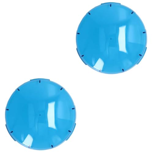 VICASKY 2 Stück Blaues Pool-linsenabdeckung Ersatz für Unterwasser-inground Poollicht Langlebig Einfache Installation ohne Werkzeug Kompatibel mit Standard-poolbeleuchtung von VICASKY