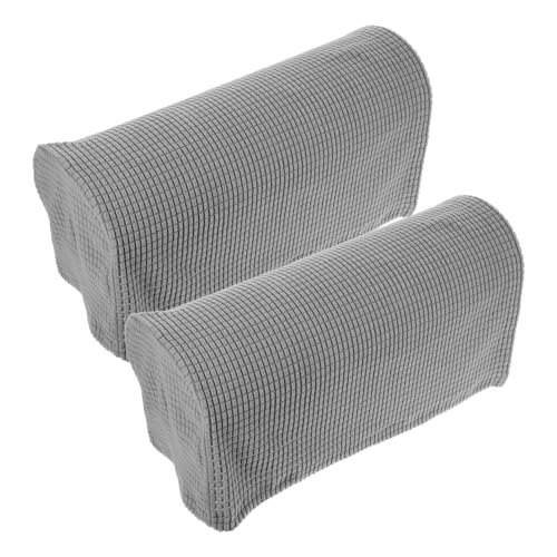 VICASKY 2 Stück Elastische Sofa Armlehnenbezüge Schutzbezüge für Sofa und Sessel Design Geeignet für Zuhause und Büro Hellgrau VICASKY 2 Stück Elastische Sofa Armlehnenbezüge Schutzbezüge für Sofa und Sessel Design Geeignet für Zuhause und Büro Hellgrau von VICASKY