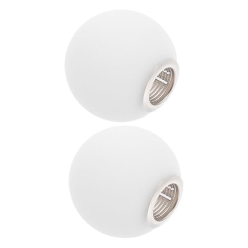 VICASKY 2 Stück Frosted Globe Lampenschirme Opal Kugel Ersatzglas für Pendelleuchte Stilvolles Design für Wohnzimmer und Schlafzimmer VICASKY 2 Stück Frosted Globe Lampenschirme Opal Kugel Ersatzglas für Pendelleuchte Stilvolles Design für Wohnzimmer und Schlafzimmer von VICASKY