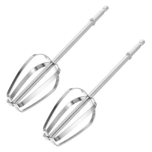 VICASKY 2 Stück Hochwertige Rührbesen für Elektrische Handmixer zum von Eiern Sahne Backen Installieren Langlebig und Leicht zu Reinigen von VICASKY