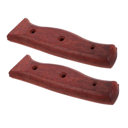 VICASKY 2 Stück Holzgriff für Küchenmesser Ergonomisch Komfortabel Ersatzgriff mit Universalpassform für DIY Messerreparatur und Verbesserten Schnittkomfort Retro Design für Profi und von VICASKY