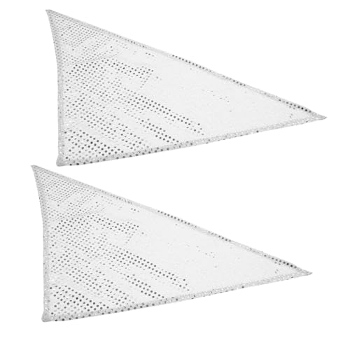 VICASKY 2 Stück Hundehalstuch mit Pailletten Dreieckiges Hautfreundliches Polyester Bandana für Mittelgroße und Große Hunde Modisches Haustier Accessoire Komfortabel und Langlebig VICASKY 2 Stück Hundehalstuch mit Pailletten Dreieckiges Hautfreundliches Polyester Bandana für Mittelgroße und Große Hunde Modisches Haustier Accessoire Komfortabel und Langlebig von VICASKY