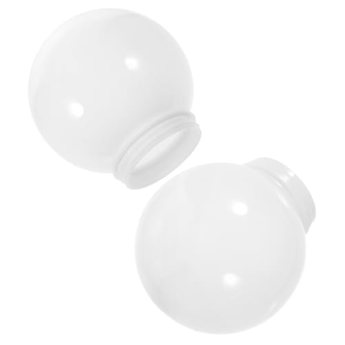 VICASKY 2 Stück Lampenschirm Kugelform Øcm Schutz vor Hellem Licht Ersatz für Wohnzimmer Schlafzimmer Außenbereich Dekorative Leuchtenabdeckung Einfach zu Montieren Vielseitig Einsetzbar VICASKY 2 Stück Lampenschirm Kugelform Øcm Schutz vor Hellem Licht Ersatz für Wohnzimmer Schlafzimmer Außenbereich Dekorative Leuchtenabdeckung Einfach zu Montieren Vielseitig Einsetzbar von VICASKY