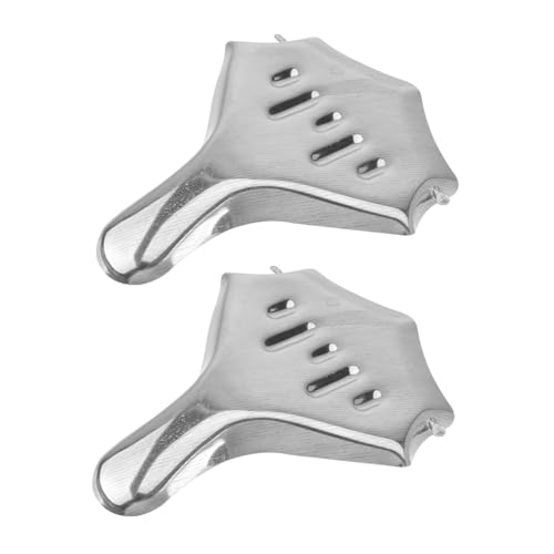 VICASKY 2 Stück Manuelle Zitruspresse Edelstahl Teilig Handpresse Zitronenclip Rostfrei Küchen Saftpresse für Zuhause Bar Restaurant von VICASKY