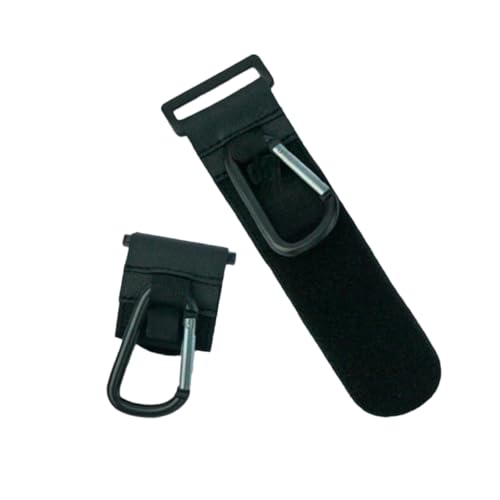 VICASKY 2 Stück Metall Kinderwagenhaken aus Robustem Metall Praktische Babywagen Karabinerhaken zum Einfachen Aufhängen von Taschen und Accessoires Am Kinderwagen Schwarz von VICASKY